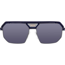Cazal 676 003 bleu nuit-gun métal - vue de face