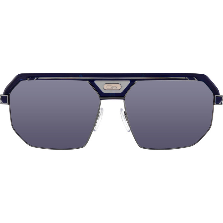 Cazal 676 003 bleu nuit-gun métal - vue de face
