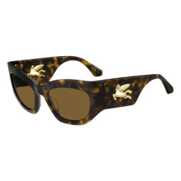 Lunettes de soleil Etro 0074/G/S Pattern Havana / verres Brown (H7P-70)