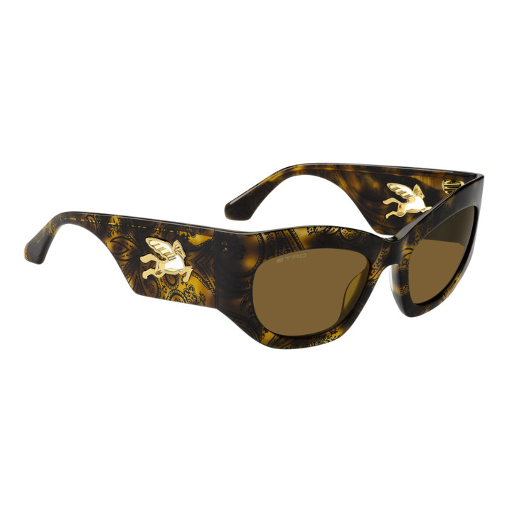 Lunettes de soleil Etro 0074/G/S Pattern Havana / verres Brown (H7P-70)