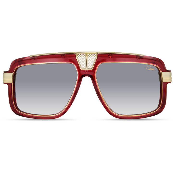 Cazal 678 004 rouge-or - vue de face