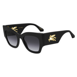 Lunettes de soleil Etro 0076/S Black / verres Dark Grey Shaded (807-9O)