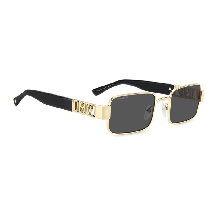 Lunettes de soleil Dsquared2 D2 0156/S Rose Gold / verres Grey (000-IR)
