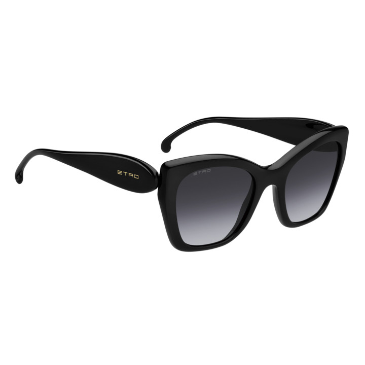 Lunettes de soleil Etro 0084/S Black / verres Dark Grey Shaded (807-9O)
