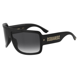 Lunettes de soleil Dsquared2 D2 0164/S Black / verres Dark Grey Shaded (807-9O)