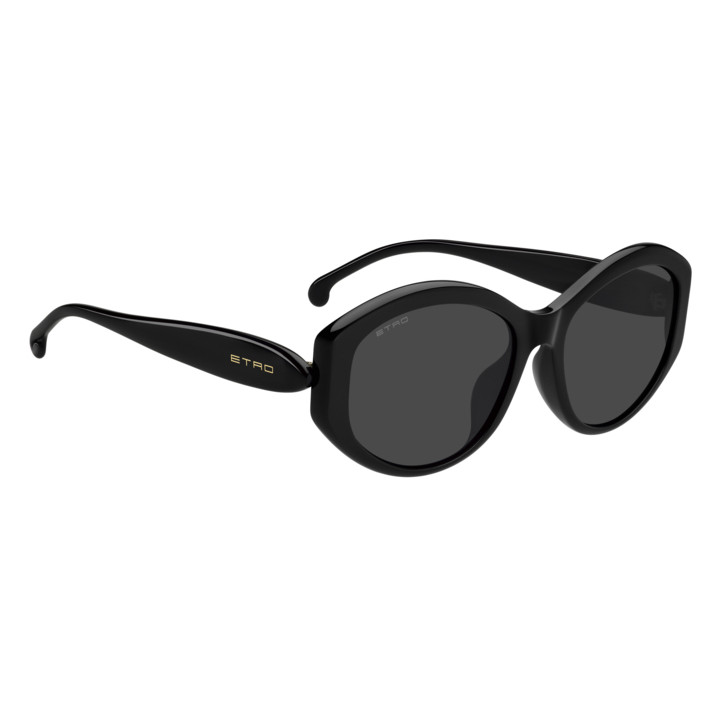 Lunettes de soleil Etro 0086/F/S Black / verres Grey (807-IR)