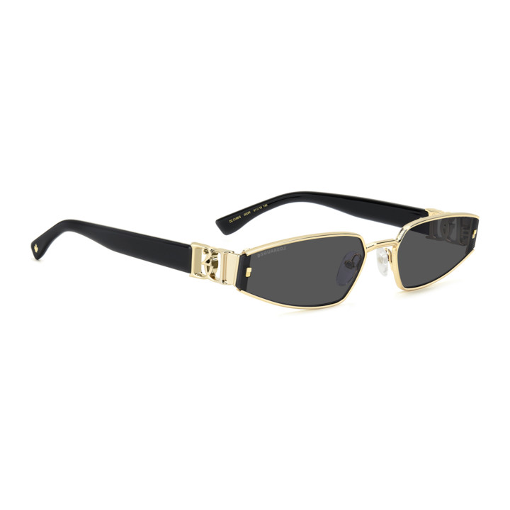 Lunettes de soleil Dsquared2 D2 0168/S Rose Gold / verres Grey (000-IR)
