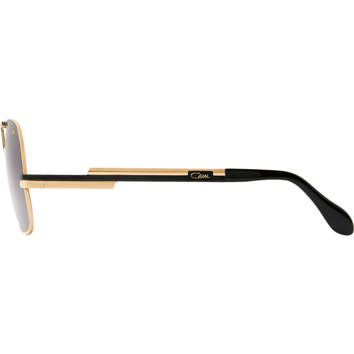 Cazal 701 001 noir-or - vue de profil