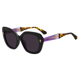 Lunettes de soleil Etro 0091/F/S Black / verres Violet (807-UR)