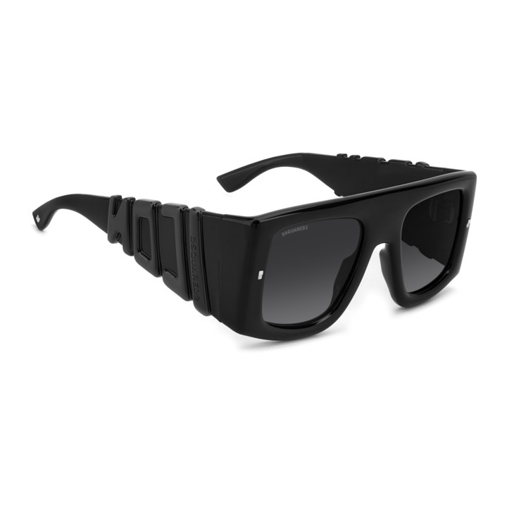 Lunettes de soleil Dsquared2 ICON 0024/S Black / verres Dark Grey Shaded (807-9O)
