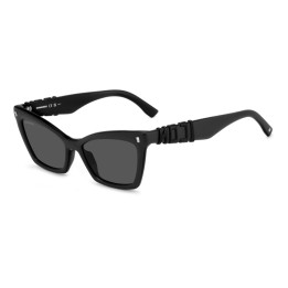 Lunettes de soleil Dsquared2 ICON 0026/S Matte Black / verres Grey (003-IR)