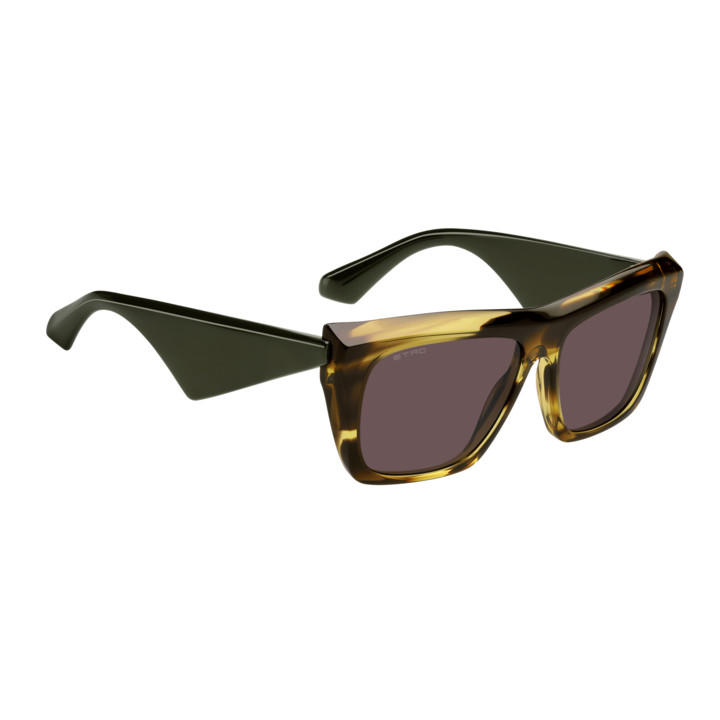 Lunettes de soleil Etro 0095/S Green Horn / verres Pink (6AK-U1)