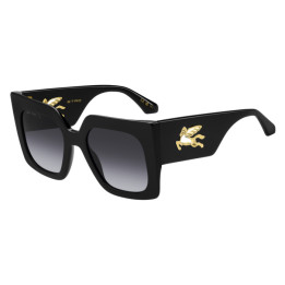 Lunettes de soleil Etro 0075/S Black / verres Dark Grey Shaded (807-9O)