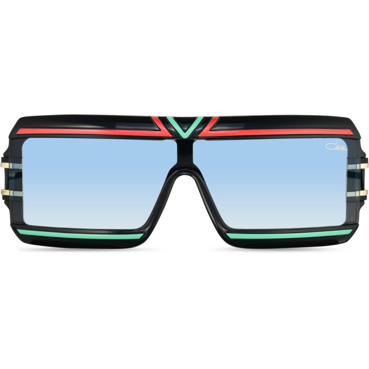 Cazal 856 001 noir-fraise - vue de face