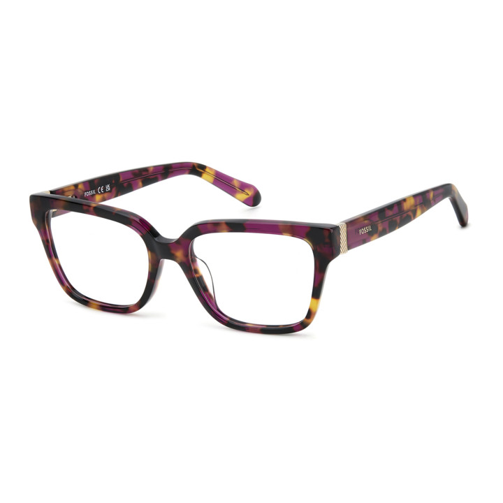 Lunettes de vue Fossil FOS 7189 Havana Fuchsia Brown (YRF)