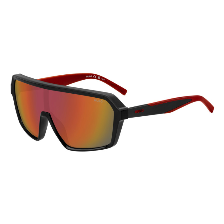 Lunettes de soleil HUGO HG 1334/G/S Black / verres Orange Multilayer (807-UW)