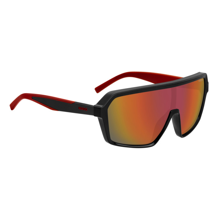 Lunettes de soleil HUGO HG 1334/G/S Black / verres Orange Multilayer (807-UW)