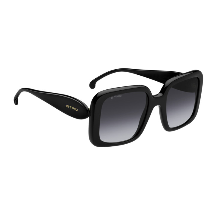 Lunettes de soleil Etro 0083/S Black / verres Dark Grey Shaded (807-9O)