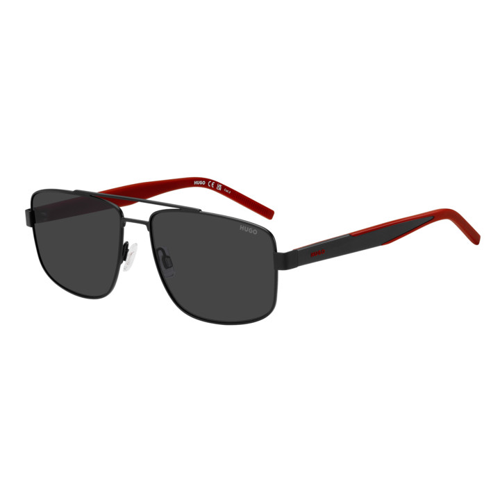 Lunettes de soleil HUGO HG 1338/S Matte Black / verres Grey (003-IR)
