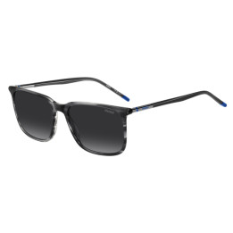 Lunettes de soleil HUGO HG 1344/S Grey Horn / verres Dark Grey Shaded (2W8-9O)