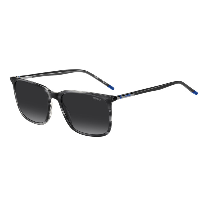 Lunettes de soleil HUGO HG 1344/S Grey Horn / verres Dark Grey Shaded (2W8-9O)