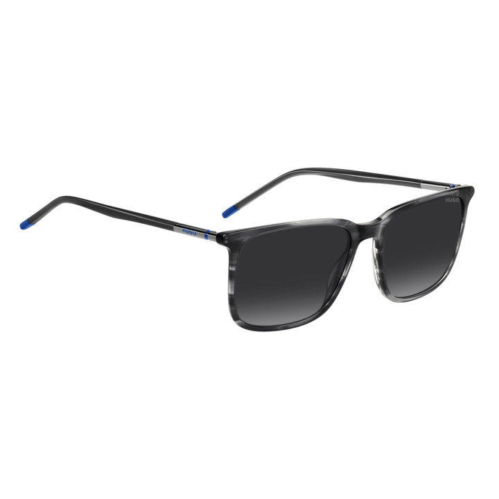 Lunettes de soleil HUGO HG 1344/S Grey Horn / verres Dark Grey Shaded (2W8-9O)