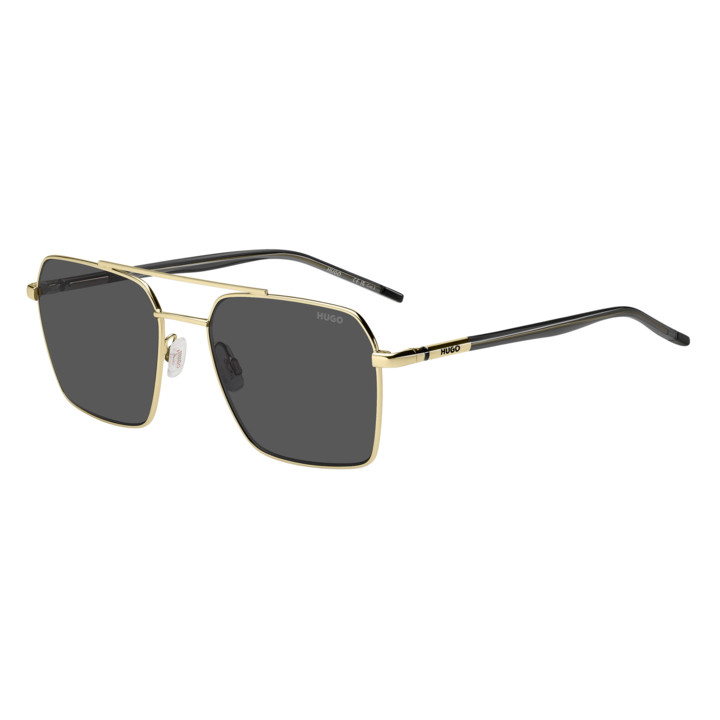 Lunettes de soleil HUGO HG 1348/S Gold / verres Grey (J5G-IR)