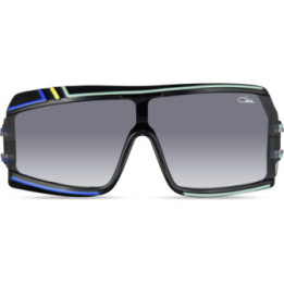 Cazal 858 001 noir-gun métal - vue de face