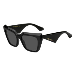 Lunettes de soleil Etro 0096/G/S Black / verres Grey (807-IR)
