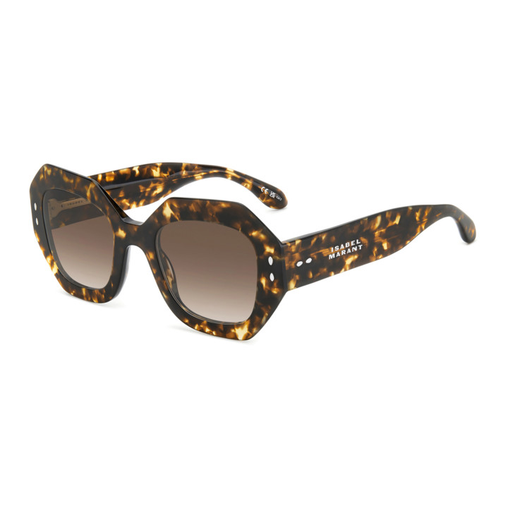 Lunettes de soleil Isabel Marant IM 0173/S Havana / verres Brown Shaded (086-HA)