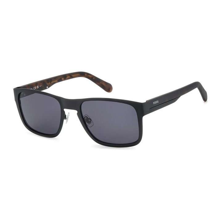 Lunettes de soleil Fossil FOS 2156/G/S Matte Black / verres Grey (003-IR)