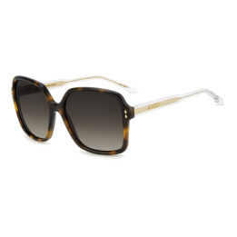 Lunettes de soleil Isabel Marant IM 0215/S Havana / verres Brown Shaded (086-HA)