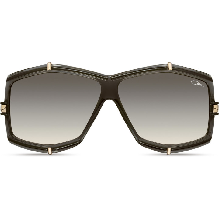 Cazal 863 001 noir-aubergine - vue de face