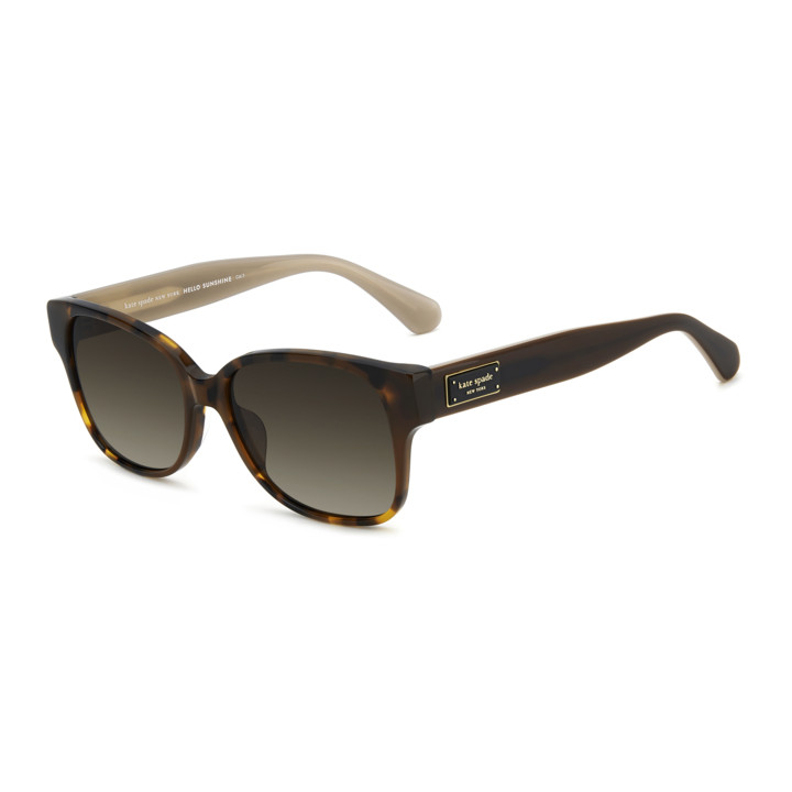 Lunettes de soleil Kate Spade KS TRULEE 2/G/S Havana / verres Brown Shaded (086-HA)
