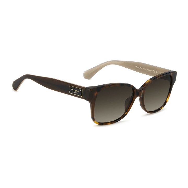 Lunettes de soleil Kate Spade KS TRULEE 2/G/S Havana / verres Brown Shaded (086-HA)