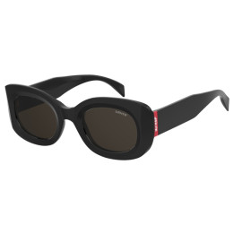 Lunettes de soleil Levi's LV 1080/S Black / verres Grey (807-IR)