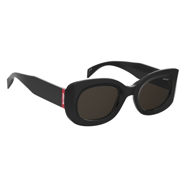 Lunettes de soleil Levi's LV 1080/S Black / verres Grey (807-IR)
