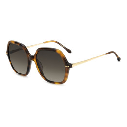 Lunettes de soleil Isabel Marant IM 0206/G/S Havana Gold / verres Brown Shaded (2IK-HA)