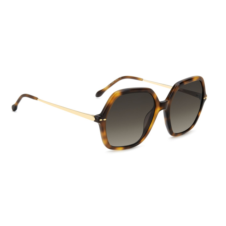 Lunettes de soleil Isabel Marant IM 0206/G/S Havana Gold / verres Brown Shaded (2IK-HA)