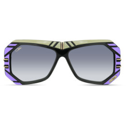 Cazal 868 001 noir-violet - vue de face