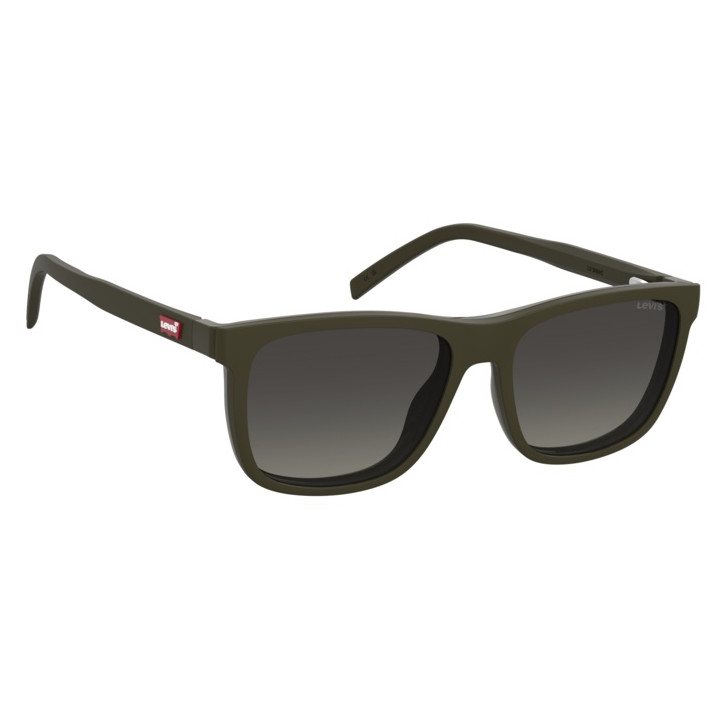 Lunettes de vue avec clip solaire Levi's LV 5084/C Green / verres Green Shaded Polarized (1ED-LB)