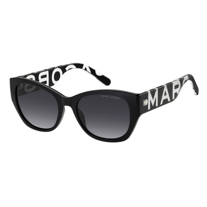 Lunettes de soleil Marc Jacobs MARC 807/S Black / verres Dark Grey Shaded (807-9O)