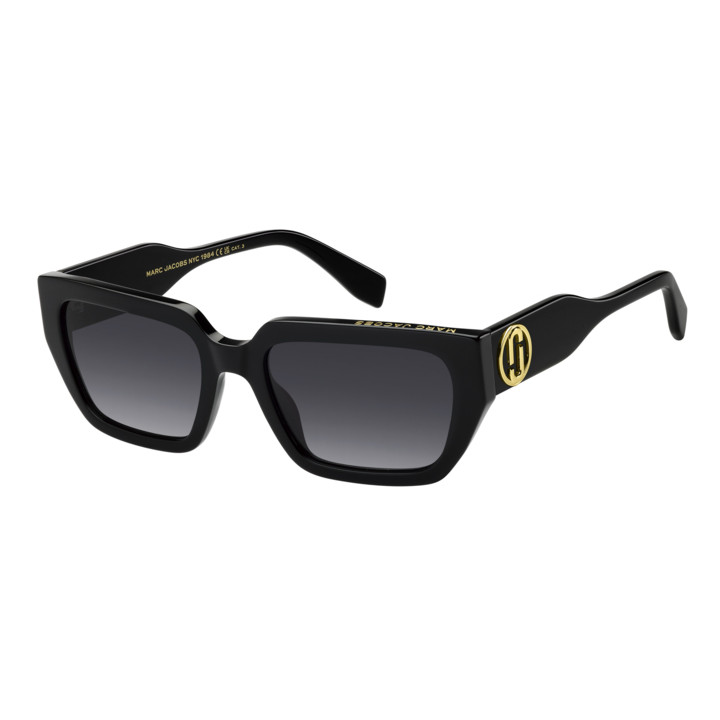 Lunettes de soleil Marc Jacobs MARC 809/S Black / verres Dark Grey Shaded (807-9O)
