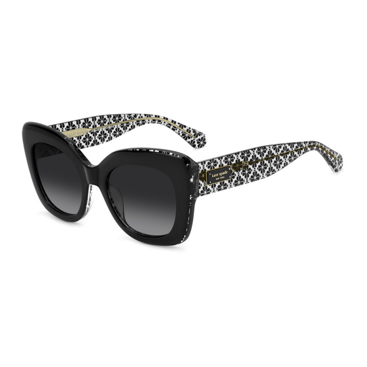 Lunettes de soleil Kate Spade KS KALIE 2/G/S Black / verres Dark Grey Shaded (807-9O)