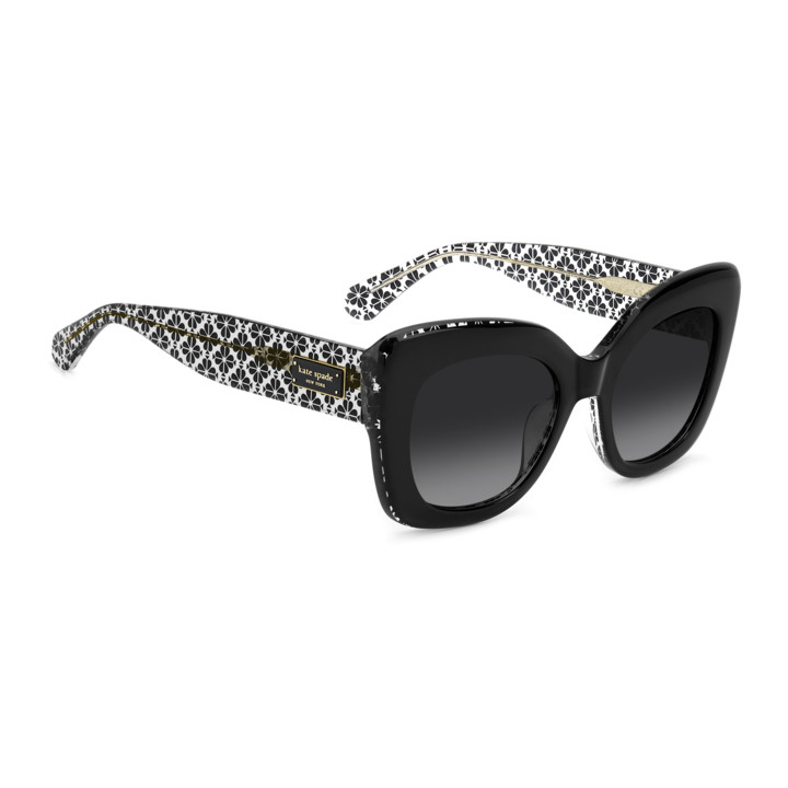 Lunettes de soleil Kate Spade KS KALIE 2/G/S Black / verres Dark Grey Shaded (807-9O)