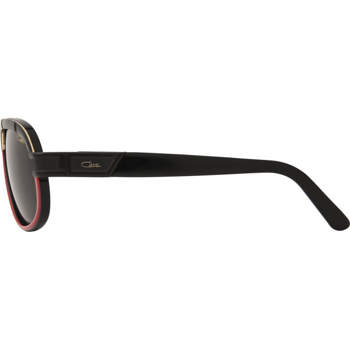 Cazal 884 002 rouge-noir - vue de profil