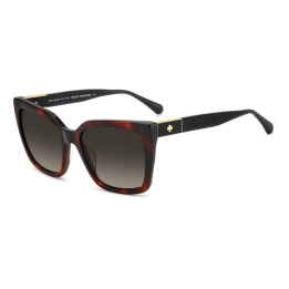 Lunettes de soleil Kate Spade KS LILAH 2/G/S Havana / verres Brown Shaded (086-HA)