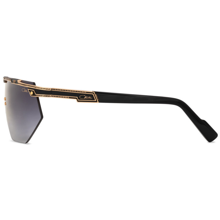 Cazal 889 001 noir-or - vue de profil
