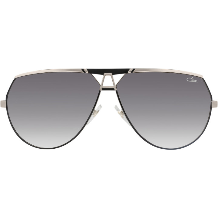 Cazal 953 914 noir-argent - vue de face