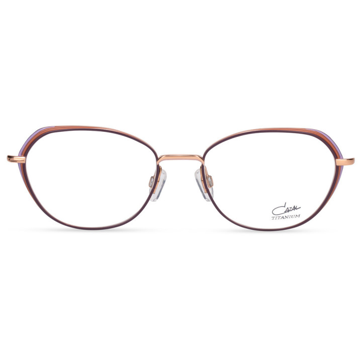 Cazal 4317 003 violet-rosé or - vue de face